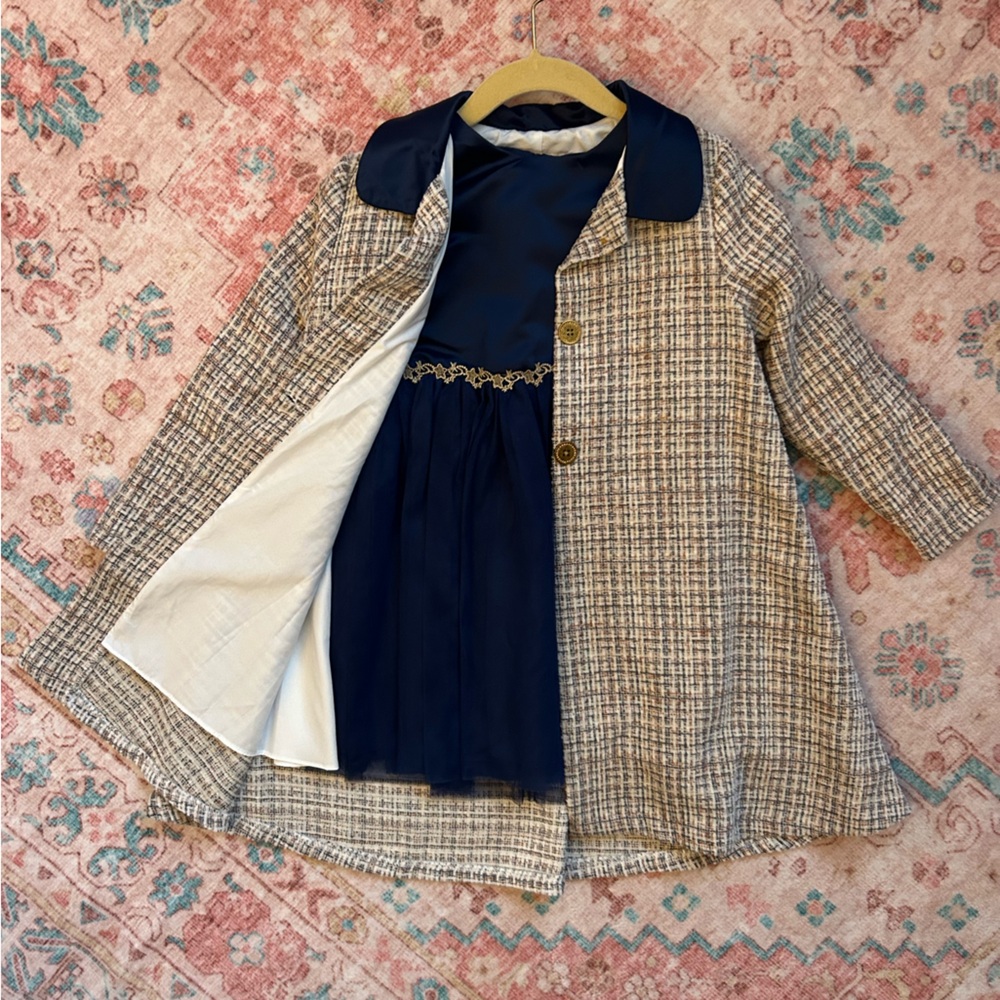 Formal Dress & Tweed Jacket - Picture 3 of 8